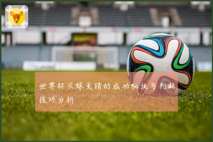 世界杯买球竞猜的成功秘诀与判断技巧分析